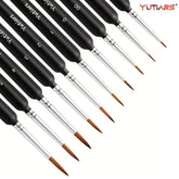 Ultimate Miniature Paint Brush Set – 10/11 pcs for Perfect Detail